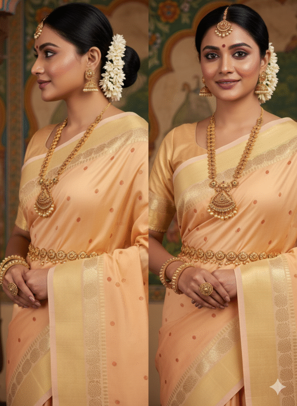 Paithani Pure Light Yellow Cotton Handwoven Saree