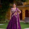 Rangoli Crush Sequins & Thread Embroidery Lehenga Choli