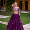Rangoli Crush Sequins & Thread Embroidery Lehenga Choli