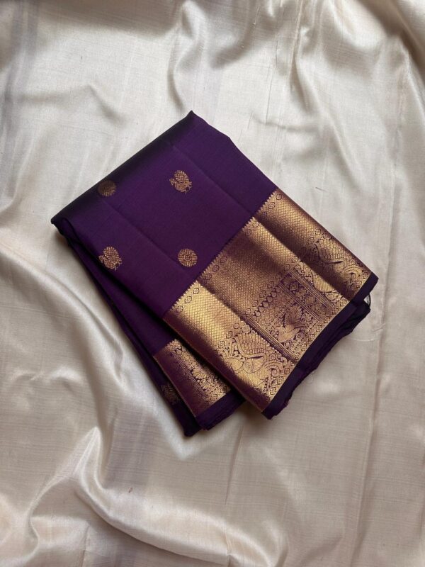 WhatsApp Image 2025-09-14 at 17.27.01 Pure Indigo Handloom Kanchipuram Silk Saree