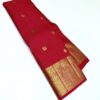 WhatsApp Image 2025-09-16 at 15.10.26 (2) Pure Red Kanchipuram Silk Bridal Saree – Handwoven with 2G Pure Zari