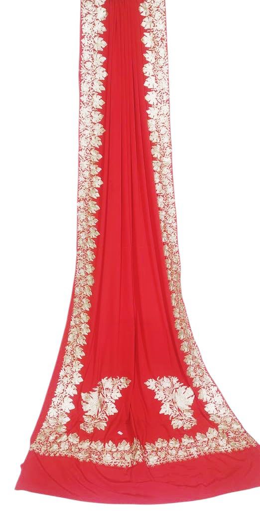 WhatsApp Image 2025-09-16 at 18.30.55 Handwoven Crepe Saree with Kashmiri Tilla Work