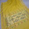 WhatsApp Image 2025-09-16 at 19.07.14 (1) Paithani Light Yellow Silk Cotton Handwoven Saree