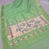 WhatsApp Image 2025-09-16 at 19.07.14 (2) (2) Paithani Pure Green Cotton Handwoven Saree