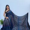 WhatsApp Image 2025-09-16 at 19.25.33 (1) Pure Modal Blue Silk Hand Block Printed Saree with Natural Dyes