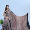 WhatsApp Image 2025-09-16 at 19.25.33 (3) Pure Modal Light Brown Silk Hand Block Printed Saree with Natural Dyes